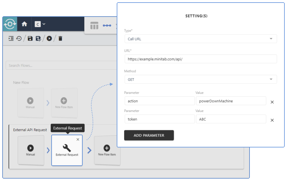 URL-Aufruf (Call URL)